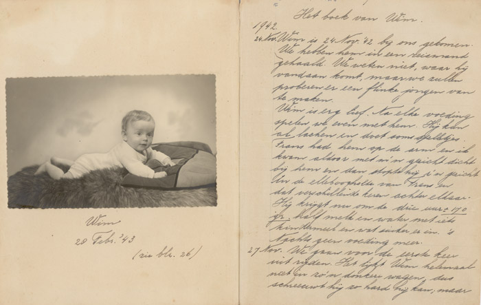 First page of the diary