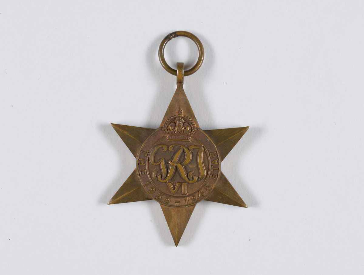British Army medal awarded to Julian Czerwonogora for his service in World War II