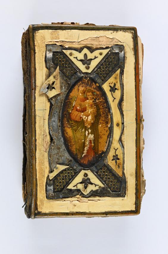 Catholic prayer book that belonged to Anna Chelpa who hid three Jews in her home, including Miriam and Yehoshua Laufer
